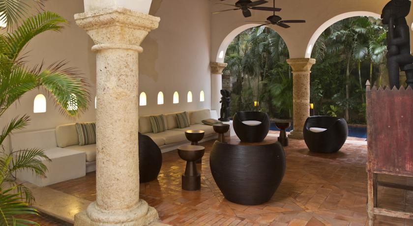 Luxusreise Kolumbien, Eingangsbereich, Hotel Quadrifolio, Cartagena, Kolumbien Reise