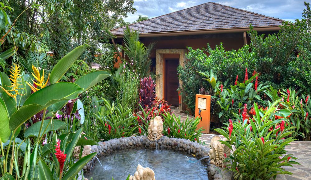 Costa Rica Luxusreise, Garten, Nayara Springs Hotel