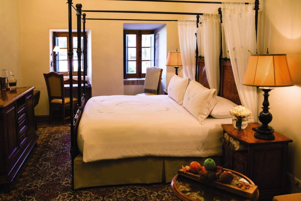 Peru Reise, Luxus, Honeymoon Suite, Schlafzimmer, Belmond Palacio Nazarenas
