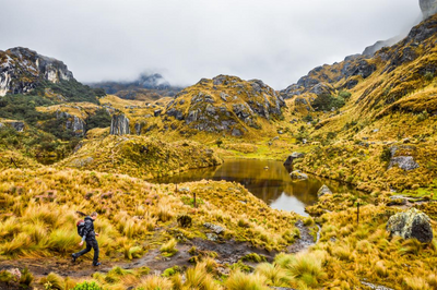 Ecuador für Abenteurer, individuelle Reise, Nationalpark Caja, Gletscherformungen