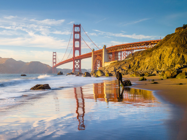 Golden Gate Bride, Kalifornien, Länderinformationen, USA Rundreise