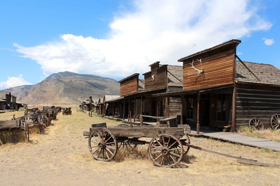Geisterstadt Cody, Wyoming, USA Mietwagenreise, Rocky Mountains