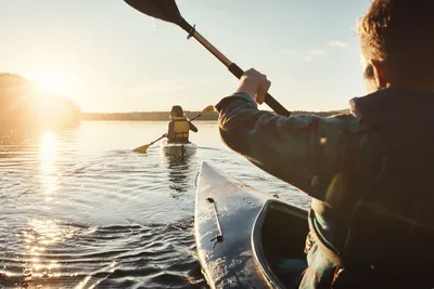 Kayaking, Symbolbild