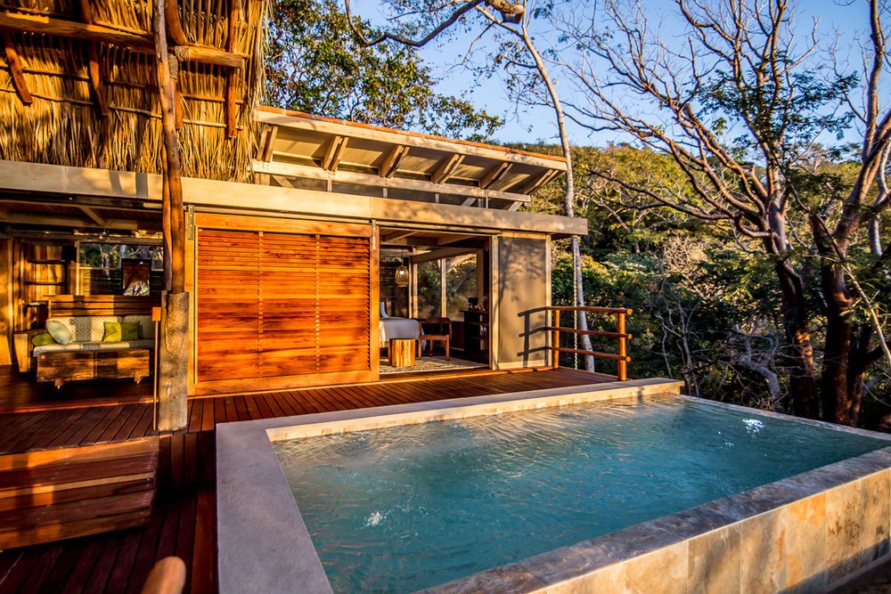 Nicaragua Privatreise, Hotel Morgan’s Rock Hacienda and Ecolodge, Pool mit Blick