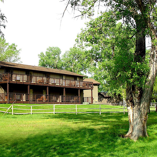 Garten, The Ranch at UCross, Wyoming, USA Reisen