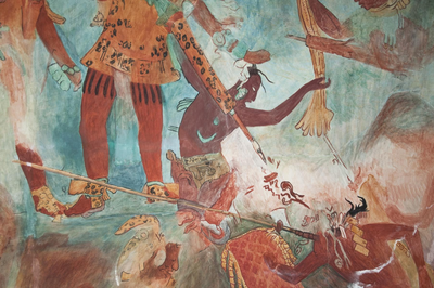 Mexiko Rundreise, Maya, Geschichte, Wandmalereien, Geschichte, Bonampak