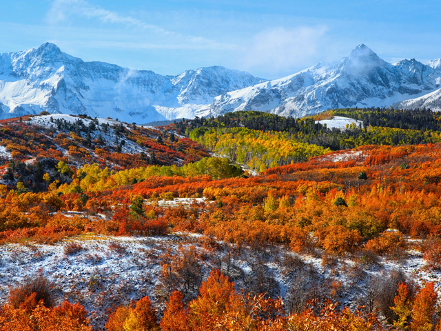Continental Divide, Rocky Mountains, Colorado, USA Mietwagenreise