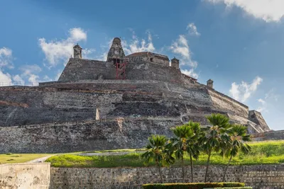 Festung San Felipe, Cartagena, Kolumbiens Süden 