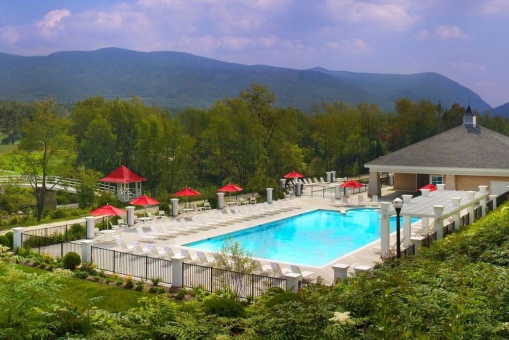 Pool, Omni Mount Washington Resort, Bretton Woods, USA Rundreisen 