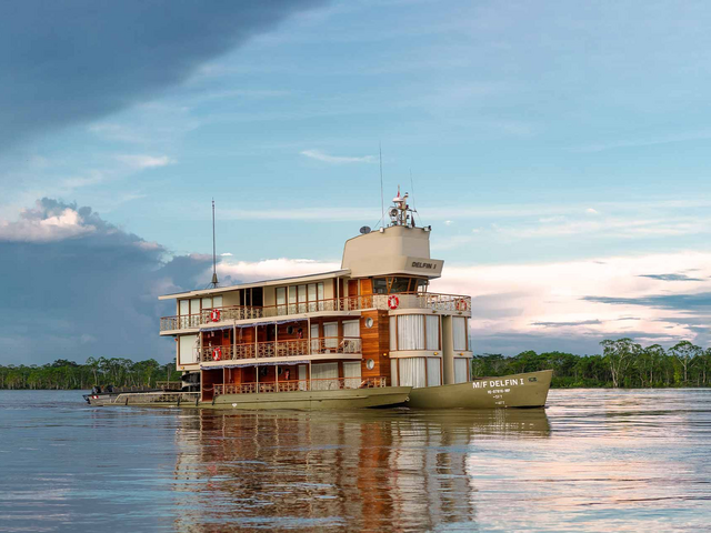 Delfin I, Schiff, Amazonas Kreuzfahrt, Iquitos, Peru Reise
