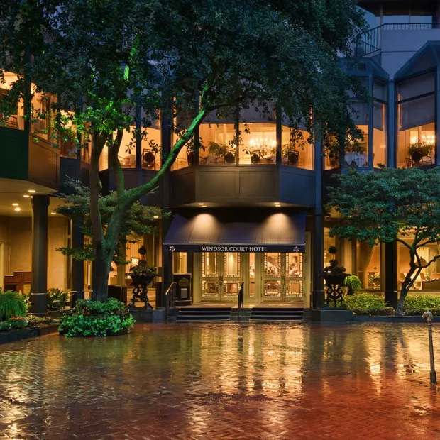 Aussenansicht, Windsor Court Hotel, New Orleans, Louisiana, USA Rundreise