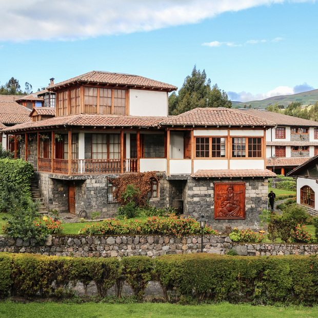 Luxusreise Ecuador, Panoramabild, Hosteria la Andaluza