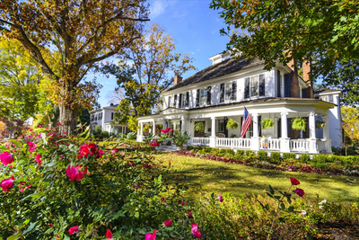 Antebellum Villa, Madison, Georgia, USA Mietwagenreise