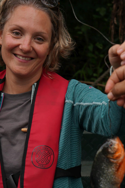 Katharina Reichert, Piranha-Angeln, Kolumbien