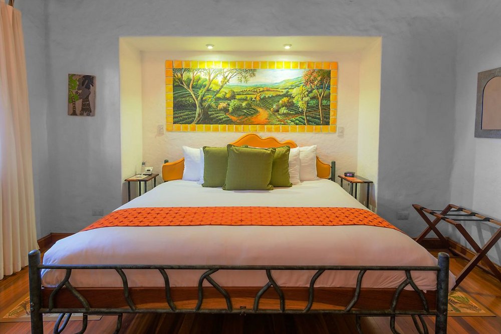 Privatreise Costa Rica, Elegante Suite, Hotel Finca Rosa Blanca Coffee Plantation
