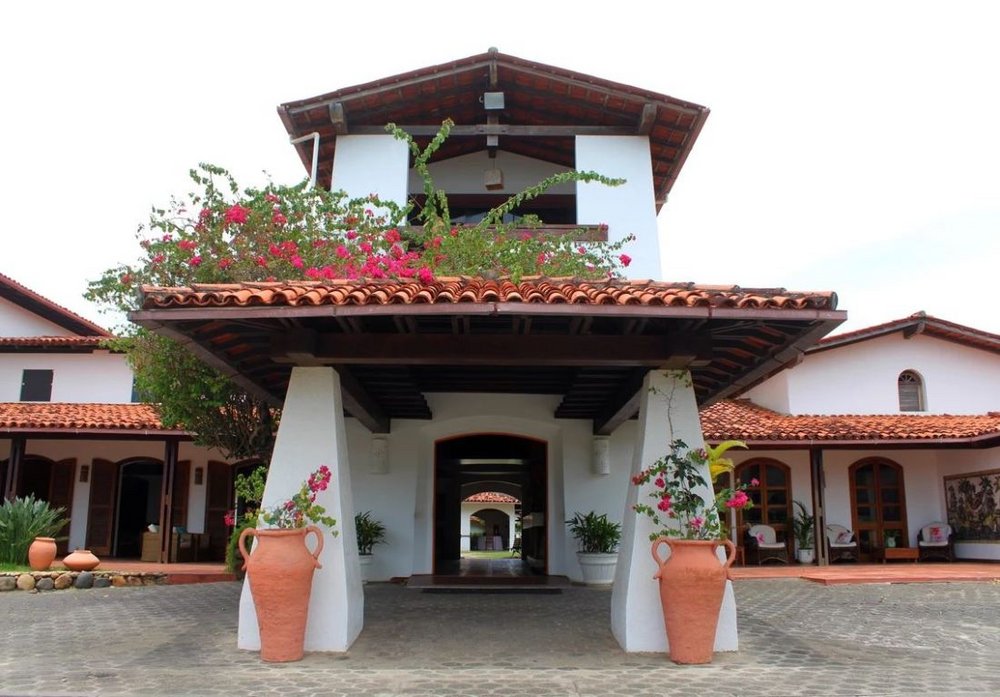 Eingang, Jardim Atlântico Beach Resort, Hotel, Brasilien Rundreise