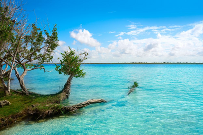 Laguna Bacalar,, Mexiko Reise