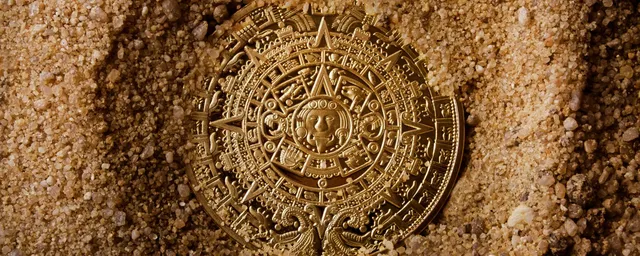 Münze, Azteken, Mexiko Azteken Reise