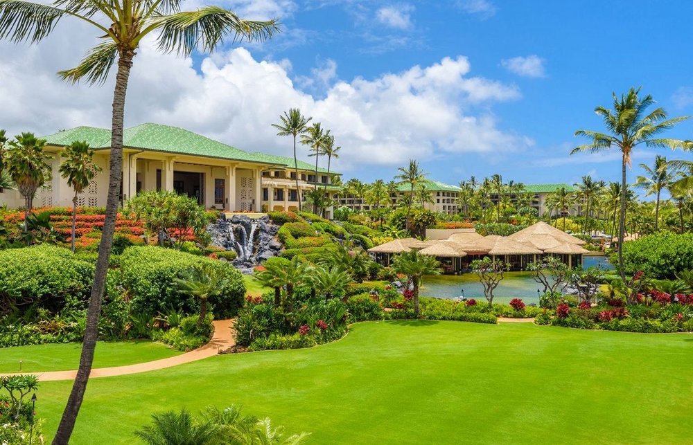 Garten, Grand Hyatt Kauai Resort & Spa, Hawaii, USA Reisen
