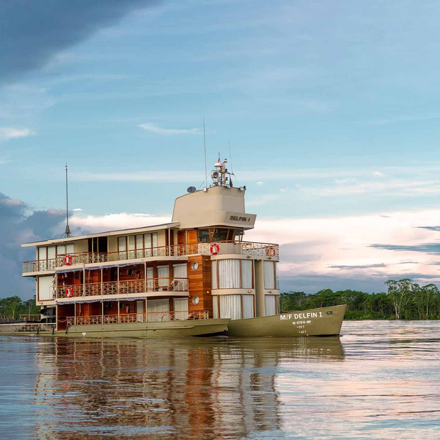 Delfin I, Schiff, Amazonas Kreuzfahrt, Iquitos, Peru Reise