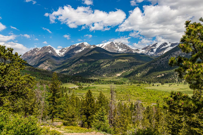 Bighorn Mountain, Wymoning, USA Mietwagenreise, Rocky Mountains