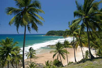 Strand, Itacaré, Cocoa-Küste
