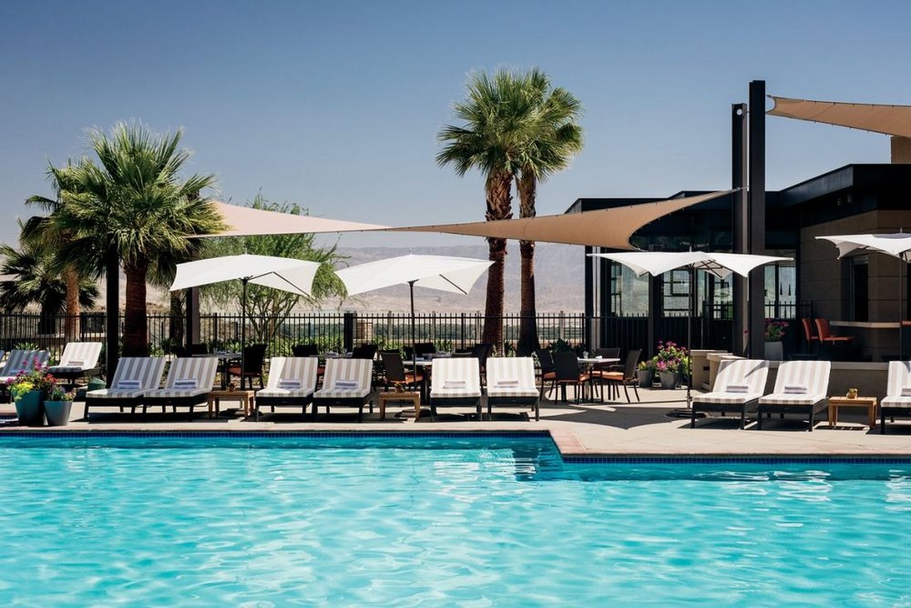 Pool, The Ritz Carlton Rancho Mirage, Palm Springs, USA Reise