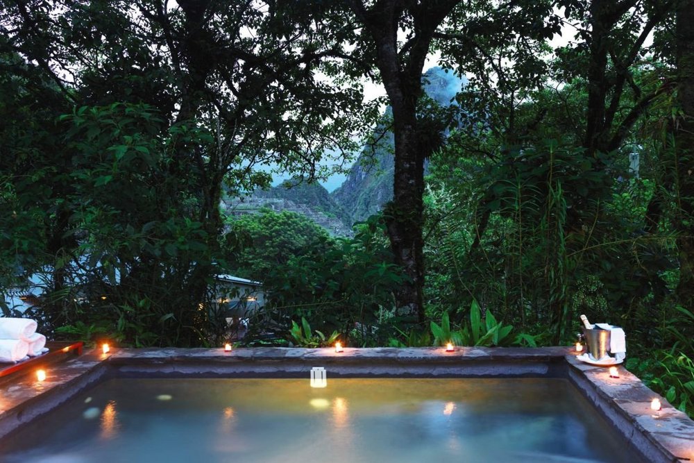 Peru Rundreise, Luxusreise Peru, Pool, Hotel Belmond Sanctuary Lodge