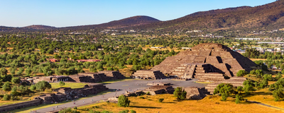 Teatihuacan, Azteken, Mexiko Reise
