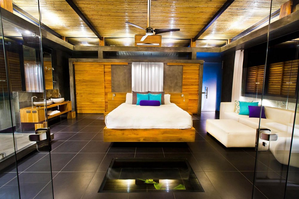 Luxusreise Costa Rica, Schlafzimmer Kura Design Villas, Individualreise Costa Rica