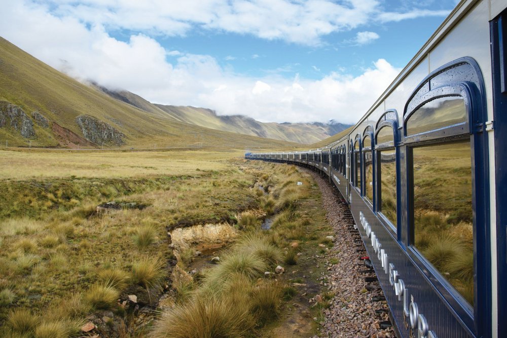 Peru Naturreise, Rundreise Peru, Aussenansicht Hotelzug Belmond Andean Explorer