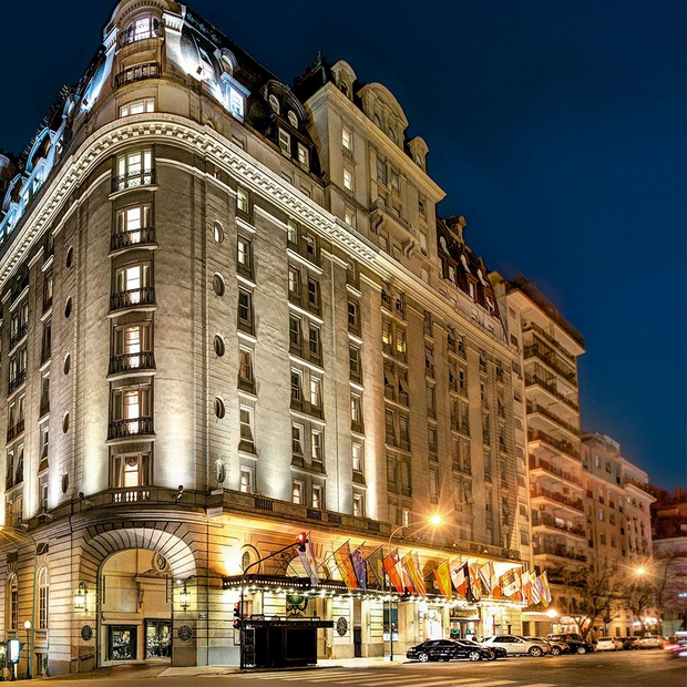 Rundreise Argentinien, Außenansicht, Alvear Palace