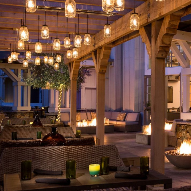Terrasse, River Terrace Inn, Napa, USA Reise