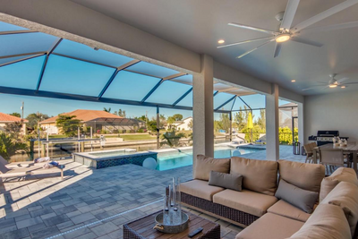 Pool, Villa Maverick, Cape Coral, Florida, USA Rundreise