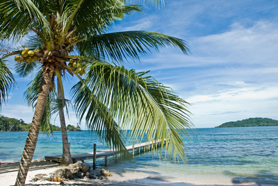Panama Reise, Bocas del Toro, Traumstrand