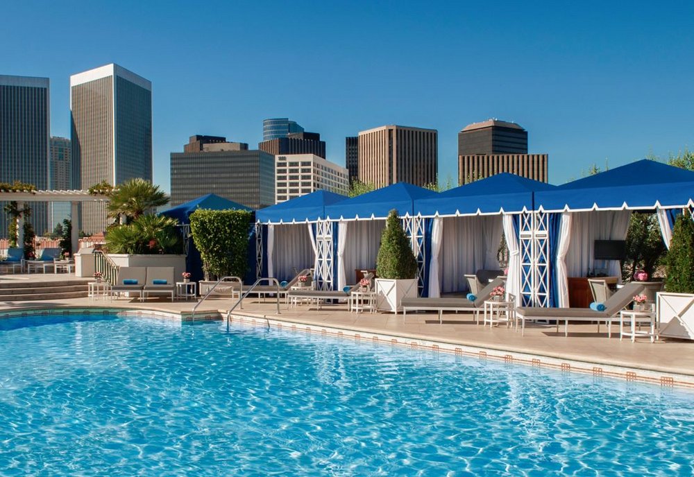 Pool, The Peninsula Beverly Hills, Hotel Los Angeles, USA Rundreise