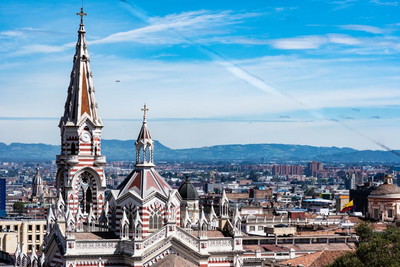 Blick auf Bogotá, Kolumbien Reise Metropolen