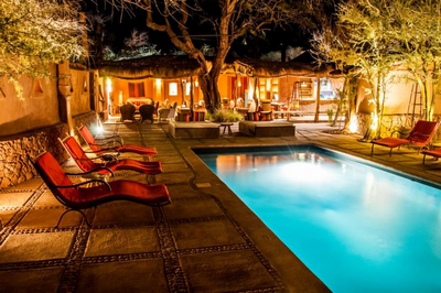 Chile Reisen, Atacama Wüste erleben, Pool, Hotel Awasi, Natur