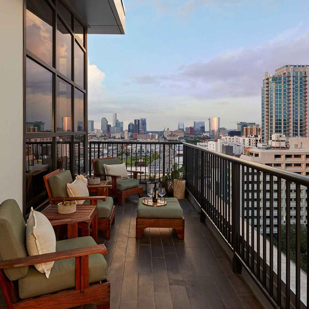 Willkommen im Hutton Hotel, Nashville, Tennesse, USA Reise