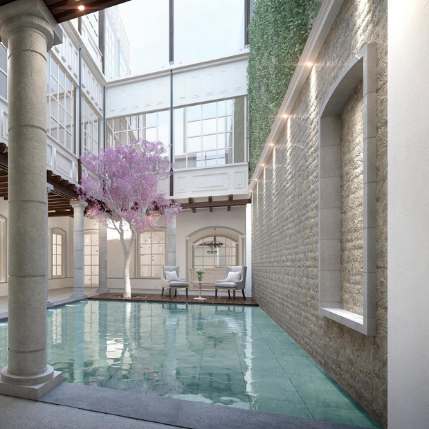 Pool, Illa Experience Hotel, Quito, Ecuador Rundreise