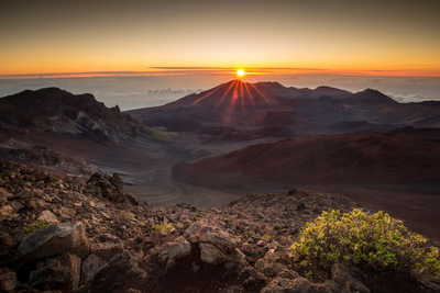 Sonnenaufgang am Haleakala Vulkan, Maui, Hawaii Luxusreisen, Inselhopping, USA Reise