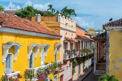 Cartagena, Altstadt, Kolumbien Reise