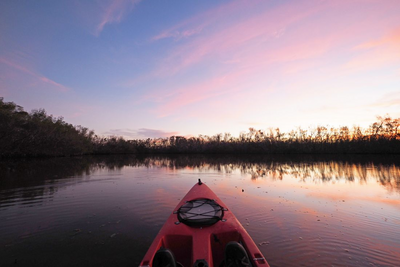 Kayaking, Everglades, Flordia Mietwagenreise, USA Rundreise