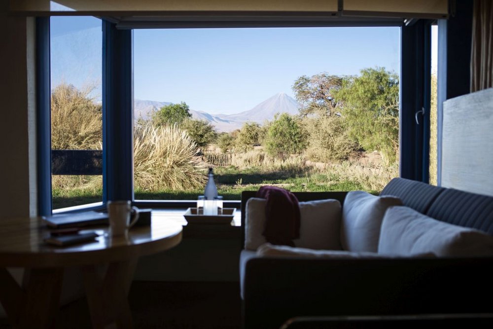Ausblick aus der Suite, Explora Atacama, Hotel, Chile Rundreise