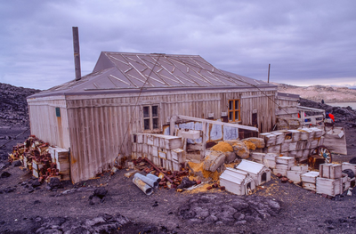 Hütte von Ernest Shakleton, Antarkits-Entdecker