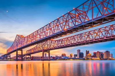 New Orleans, Louisiana, USA Mietwagenreise