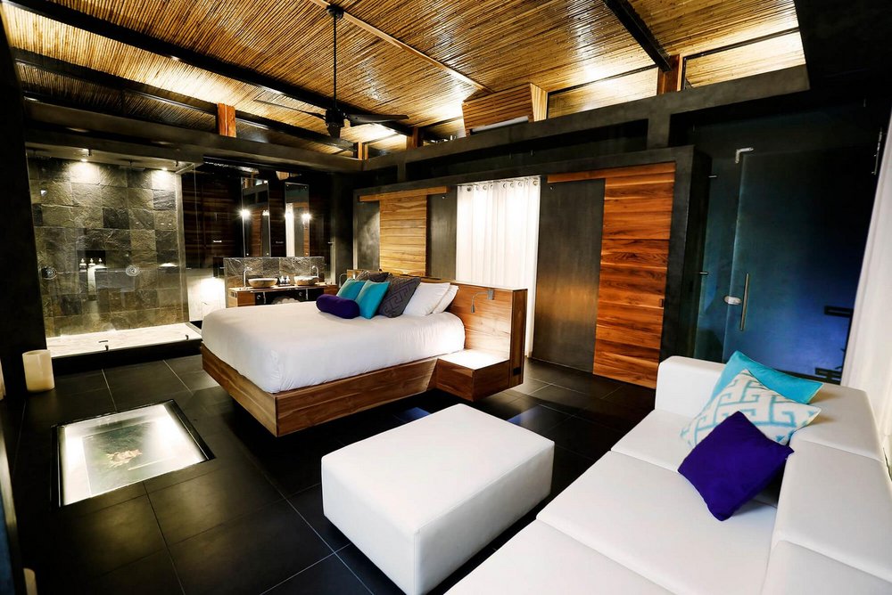 Costa Rica Luxusreise, Schlafzimmer, Kura Design Villas