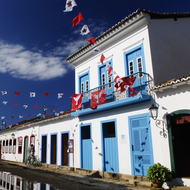 Privatreise Brasilien, Paraty, traditionelle Stadt, individuell, Casa Turquesa