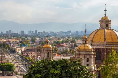 Blick über Mexiko City, Mexiko Kulinarikreise