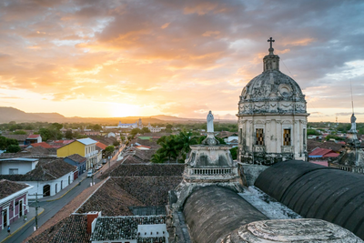 Granada, Kirche, Stadt, Nicaragua
